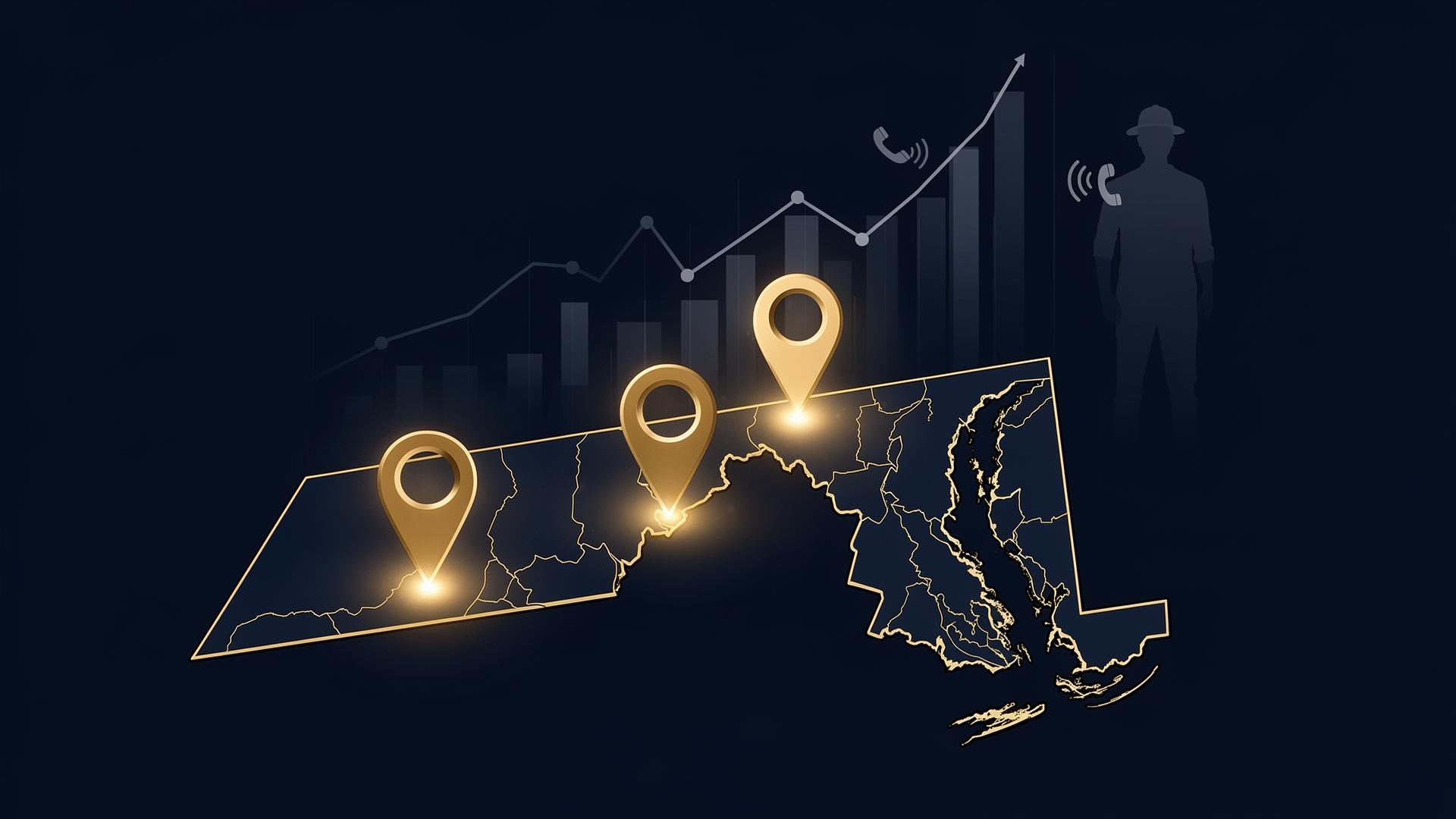 HVAC SEO in Maryland. Local map rankings, analytics, and inbound calls for HVAC companies.